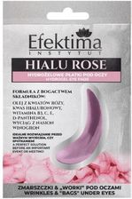 Zdjęcie Efektima Płatki Hydrożelowe pod oczy Hialu-Rose 1 szt - Czarne