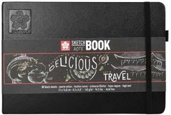 Zdjęcie Sakura Szkicownik Sketch Note Book A5 140 G 80 K Czarne Kartki Poziomy - Głowno