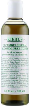 Kiehl's Ogórkowo-Ziołowy Tonik Bezalkoholowy Do Twarzy Do Cery Suchej I Wrażliwej Kiehl's Cucumber Herbal Alcohol-Free Toner 500 ml