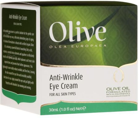 Frulatte Przeciwzmarszczkowy Krem Pod Oczy Olive Anti-Wrinkle Krem Pod Oczy 30 Ml