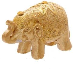 Zdjęcie Szczęśliwy Słoń Z Żółtymi Kryształkami Amulet Na Zdrowie - Trzebnica