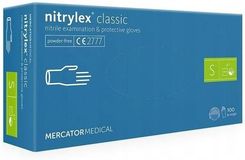 Rękawice Nitrylowe Nitrylex Classic S 100szt. - Rękawice robocze