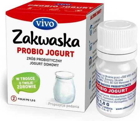 Zakwaski Vivo Jogurt Domowy Probio 2X1G