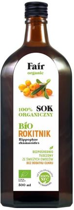 Fair Organic Sok Z Rokitnika Nfc Bio 500Ml