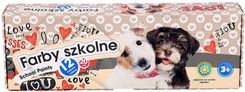 Zdjęcie Farby Plakatowe Szkolne 12Kol 20Ml Pieski - Pakość