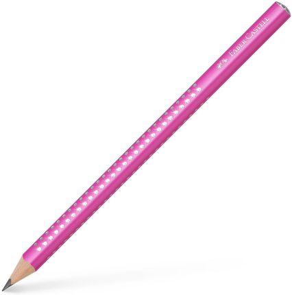 Ołówek Jumbo Sparkle Pearl Fabercastell Różowy