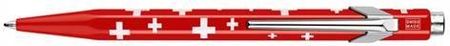 Długopis Caran D'Ache 849 Swiss Flag M Czerwony