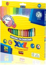 Zdjęcie Kredki Ołówkowe 4Mm Grafitowe 24 Kolory - Bieruń