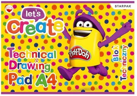 STARPAK Play-Doh Blok techniczny A4 398899