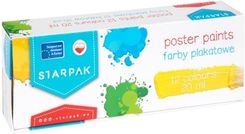 Zdjęcie Farby Plakatowe 12Kol/20Ml Starpak School Starpak Fol 6/24 - Kraków