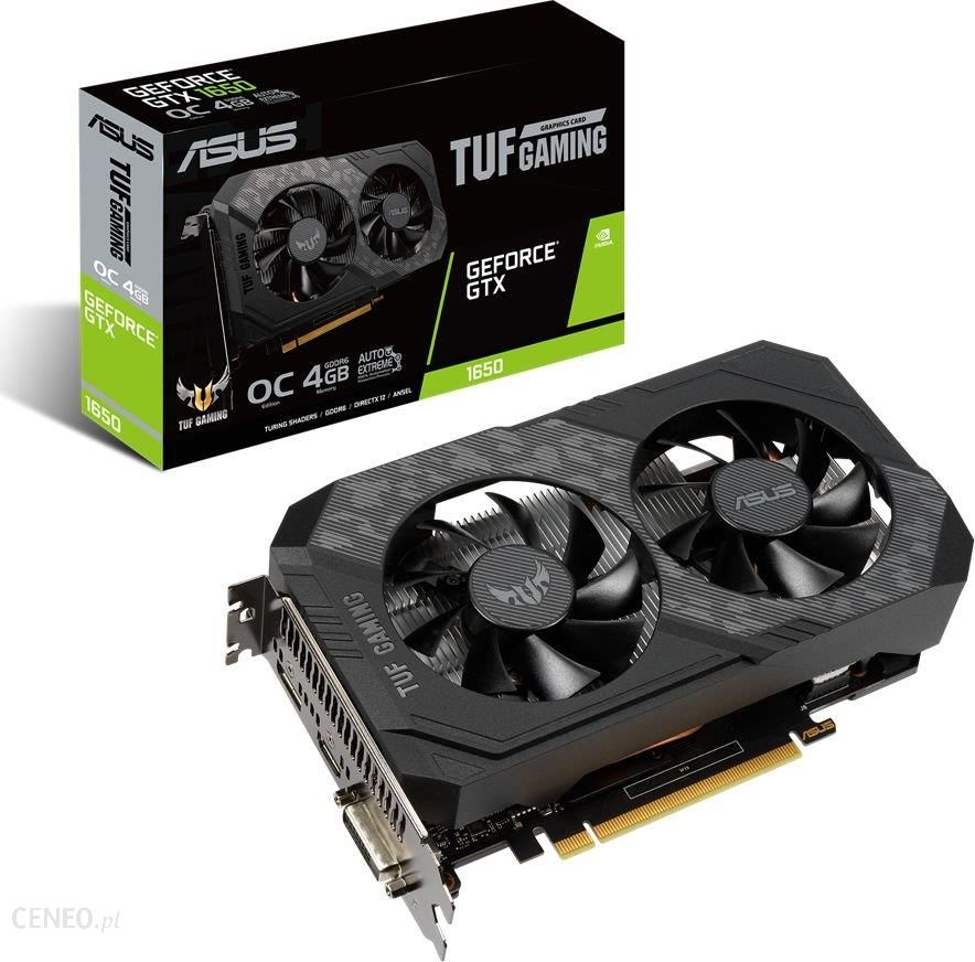 Asus GeForce GTX 1650 TUF Gaming OC 4GB GDDR6 (90YV0EH0-M0NA00 