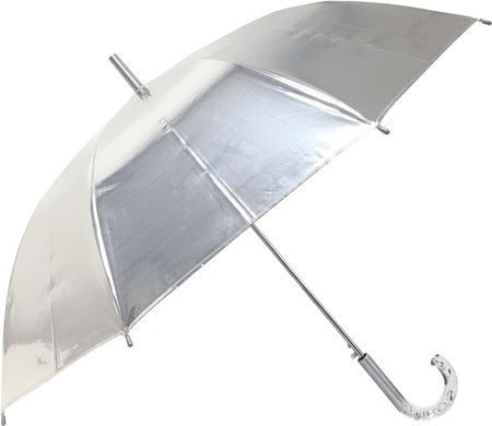 Parasol srebrny, metalizowany Smati