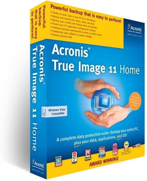 acronis true image 11 home windows 7 compatible