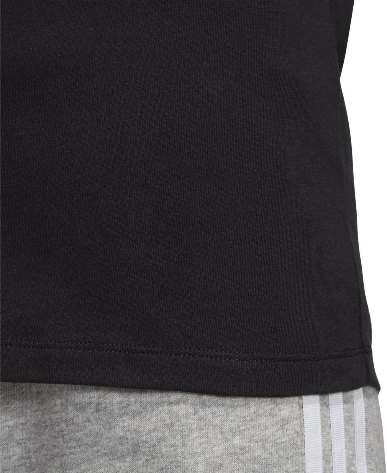 adidas Koszulka 3 Str Tee Blac Ed7482 Czarny - zdjęcie 1 adidas Koszulka 3 Str Tee Blac Ed7482 Czarny