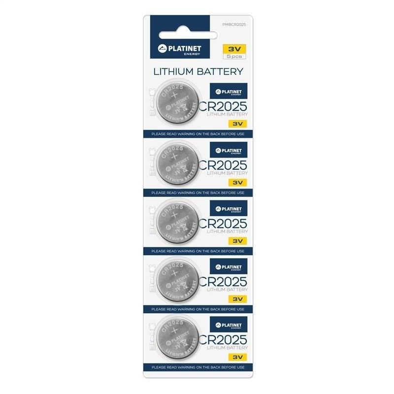 Zdjęcie Platinet PLATINET BATTERY CR2025 BLISTER*5SZT [43910] - Łęczna