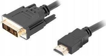Kabel Delock DELOCK Kabel DVI 18+1 St &gt; HDMI-A St 1.0m schwarz