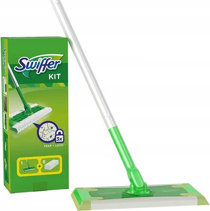 Swiffer Dry Zestaw Mop + 8 Suchych Ściereczek