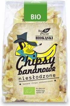 Chipsy bananowe niesłodzone 150g Bio premium