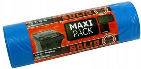 Solid worki na śmieci Maxi Pack mocne 240L 10szt