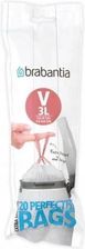 Zdjęcie Worki na śmieci 3litry rozmiar V 20szt Brabantia - Łaszczów