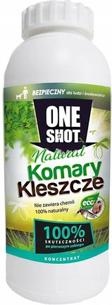 One Shot Naturalny Oprysk Na Komary I Kleszcze 100% Skuteczny 1L 