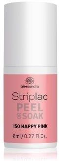 Alessandro Striplac Peel or Soak Nagellack  Nr. 150  Happy Pink 8ml