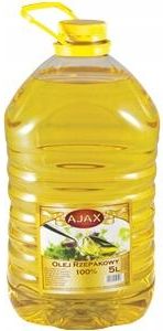 Olej rzepakowy 5 l 100% Ajax