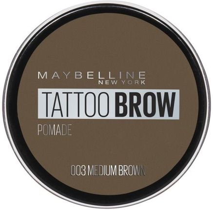 Maybelline New York Tattoo Brow Pomade pomada do brwi 03 Medium Brown 3,5 ml