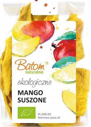 Mango Suszone Plastry Bio 125g Batom