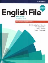 Zdjęcie English File 4E Advanced Sb + online practice - Pisz