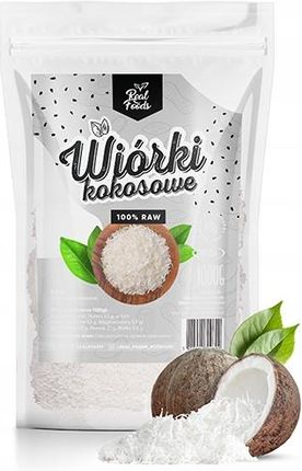 Real Foods Wiórki kokosowe 1000g