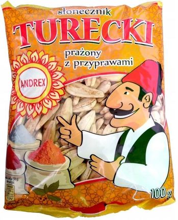 Andrex Słonecznik turecki prażony z solą 100g