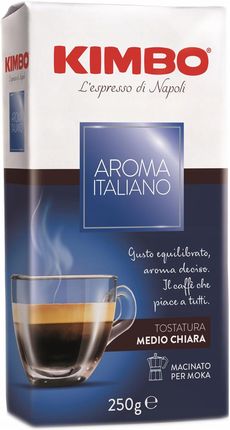 Kimbo kawa mielona aroma italiano 250g