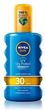 NIVEA Sun UV Dry Protect przezroczysty spray przeciwsłoneczny SPF 30 (200 ml), odświeżająca ochrona przed słońcem do rozpylania bez klejenia i natłusz