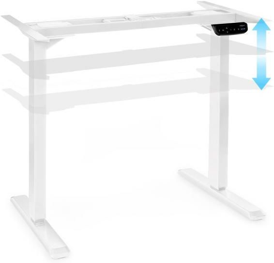 Oneconcept Multidesk Comfort Biurko Z Elektryczną Regulacją Biurko regulowane Unique Ergodesk z elektryczną regulacją