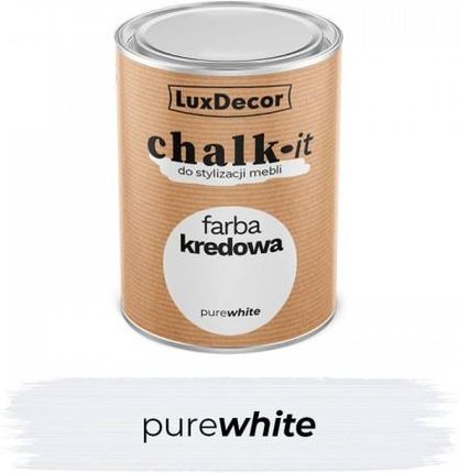 Luxdecor Farba Kredowa Chalk-It Pure White 0,75L
