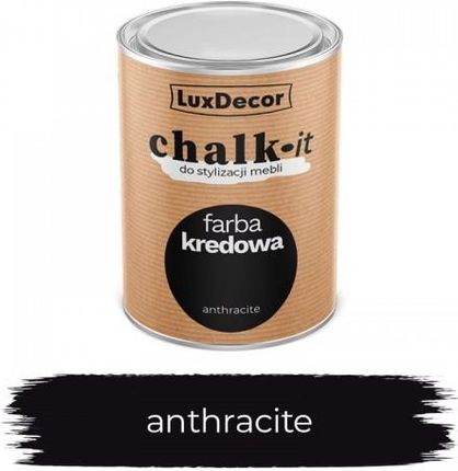 Luxdecor Farba Kredowa Chalk-It Anthracite 0,75L