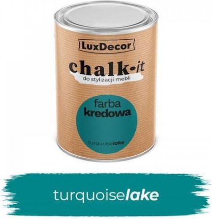 Luxdecor Farba Kredowa Chalk-It Turquoise Lake 0,75L