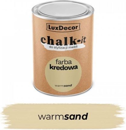 Luxdecor Farba Kredowa Chalk-It Warm Sand 0,75L