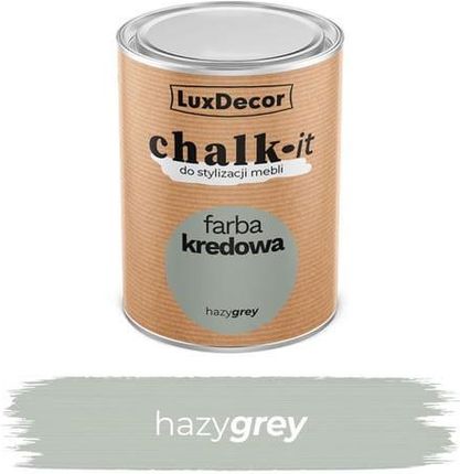 Luxdecor Farba Kredowa Chalk-It Hazy Grey 0,75L