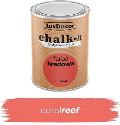 Luxdecor Farba Kredowa Chalk-It Coral Reef 0,75L