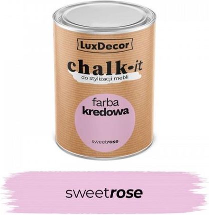 Luxdecor Farba Kredowa Chalk-It Sweet Rose 0,75L