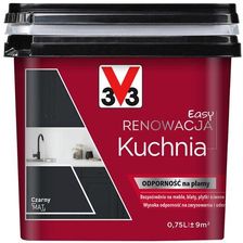 Zdjęcie V33 Easy Renowacja Kuchnia Czarny Mat 0,75L - Warta