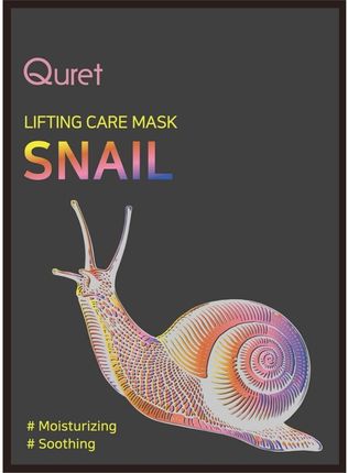 Lifting Care Mask Snail nawilżająca maska z ekstraktem ze śluzu ślimaka 25g