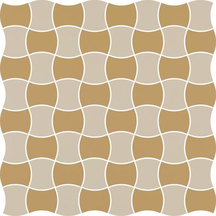Ceramika Paradyż Modernizm Bianco Mozaika Prasowana K.3,6X4,4 Mix C 30,9X30,9