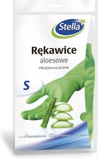 Zdjęcie Stella Rękawice Gumowe „S” Z Dodatkiem Aloesu 1 Para - Słupca