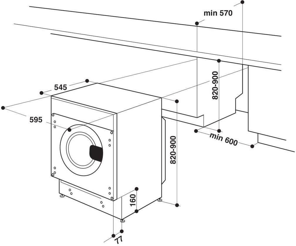 Whirlpool BI WMWG91484PL - zdjęcie 10 Whirlpool BI WMWG91484PL