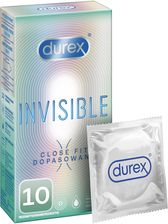 Zdjęcie Durex Prezerwatwy Invisible Supercienkie Close Fit 10szt - Rzepin
