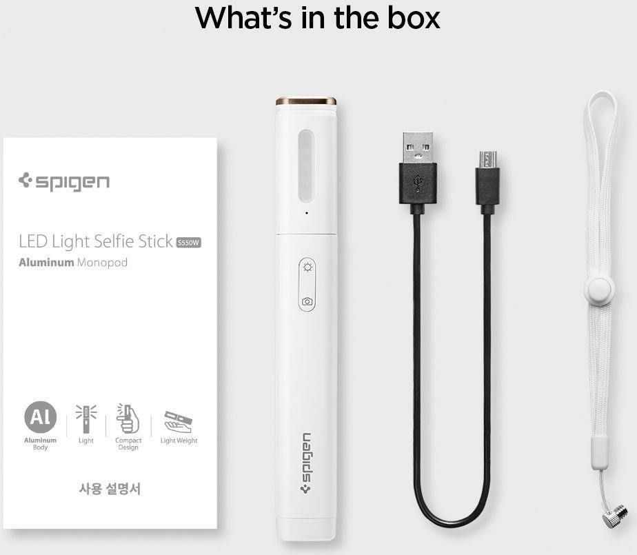 Spigen S550W LED czarny - zdjęcie 2 Spigen S550W LED czarny