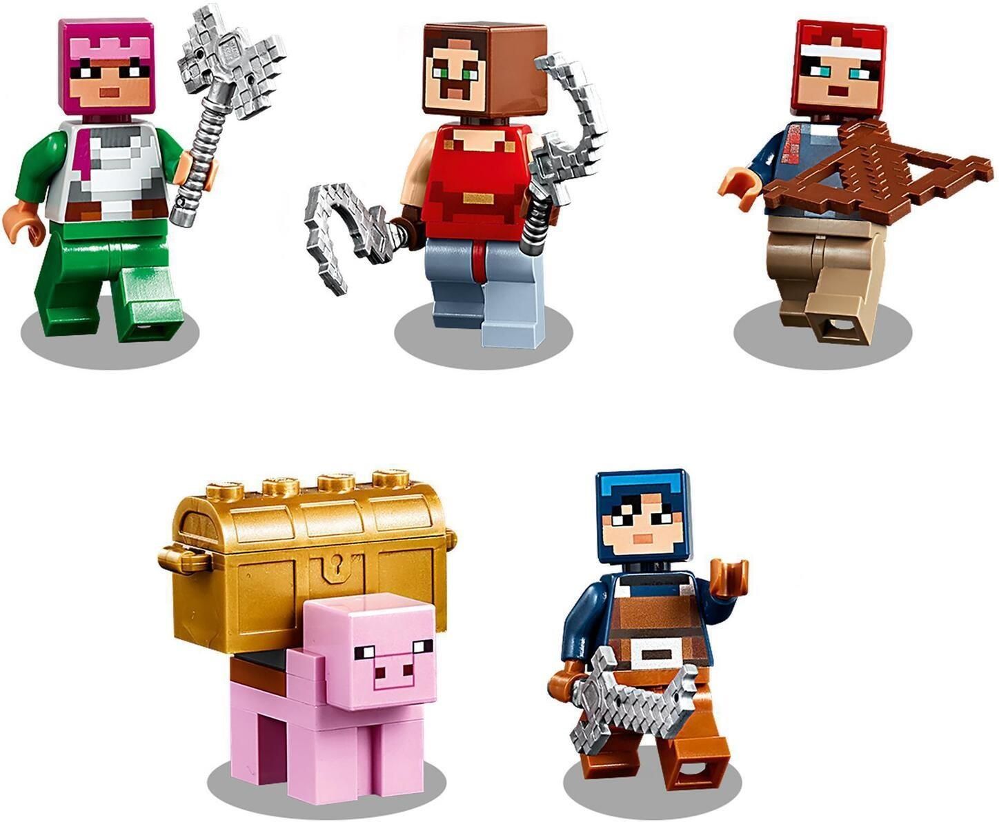 LEGO Minecraft 21163 Bitwa o czerwony kamie?? - ceny i opinie - Ceneo.pl